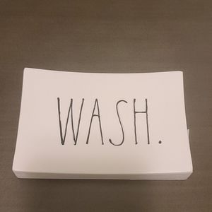 Rae Dunn Soap Dish "WHITE"